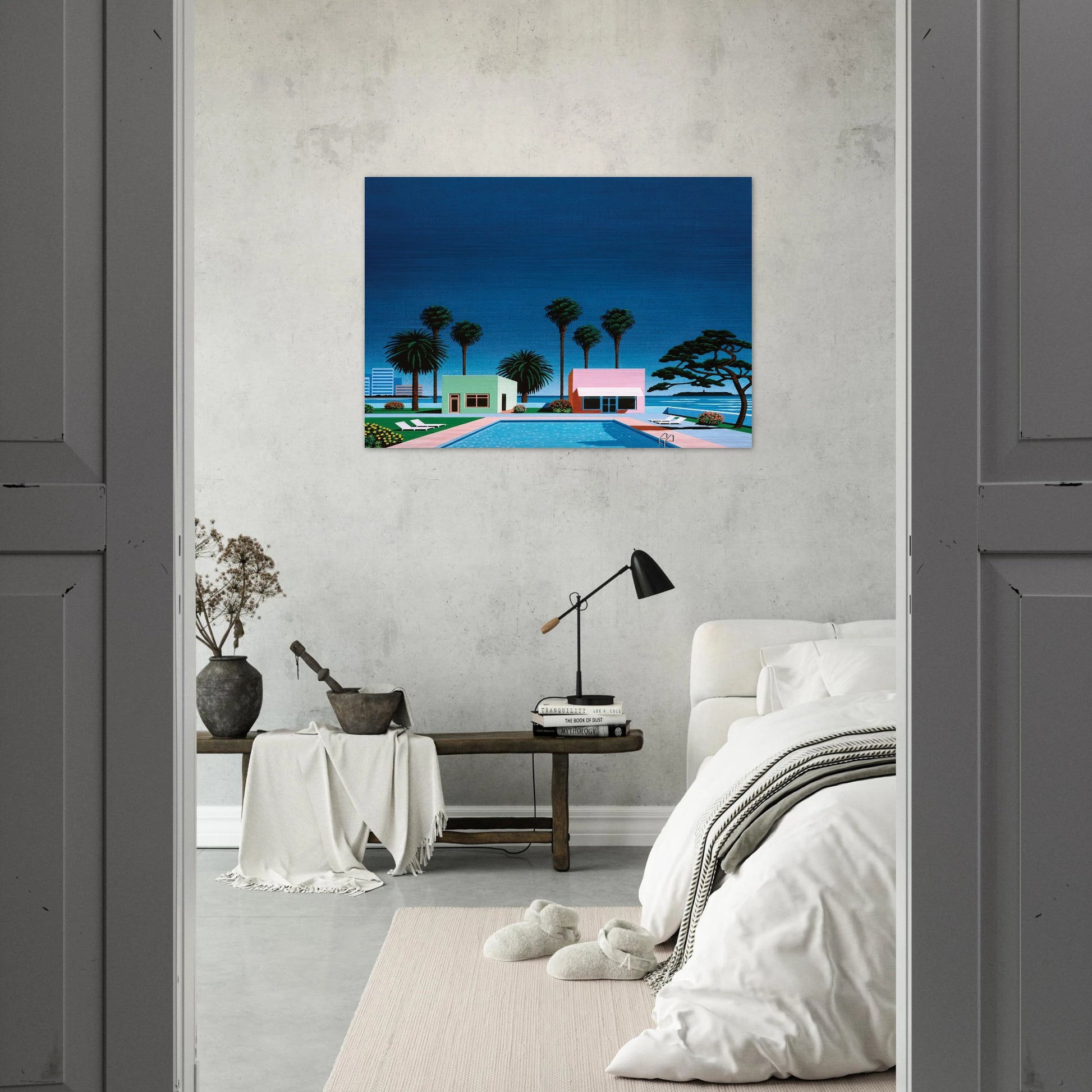 Pacific Breeze - Hiroshi Nagai Brushed Aluminum Print - 70x100 cm / 28x40 inches | Hiroshi Nagai Aluminum Print | Hiroshi Nagai Prints