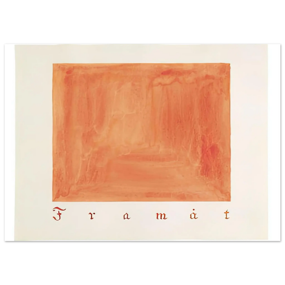 Hilma af Klint - FORWARDS PARCIFAL SERIES GROUP 2 SECTION 4 THE CONVOLUTE OF THE PHYSICAL PLANE 1916 Wall art - A1 (59.4 x 84.1  cm) - Premium Wooden Framed Poster With Fine Art Paper - Wood frame