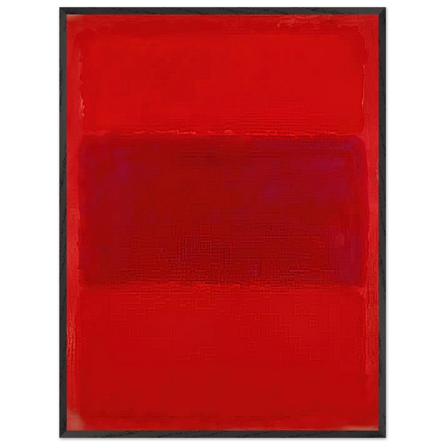 Mark Rothko - No.301 - 1959 Wall Art - 21x29.7 cm / 8x12" - Premium Wooden Framed Poster With Fine Art Paper - White frame
