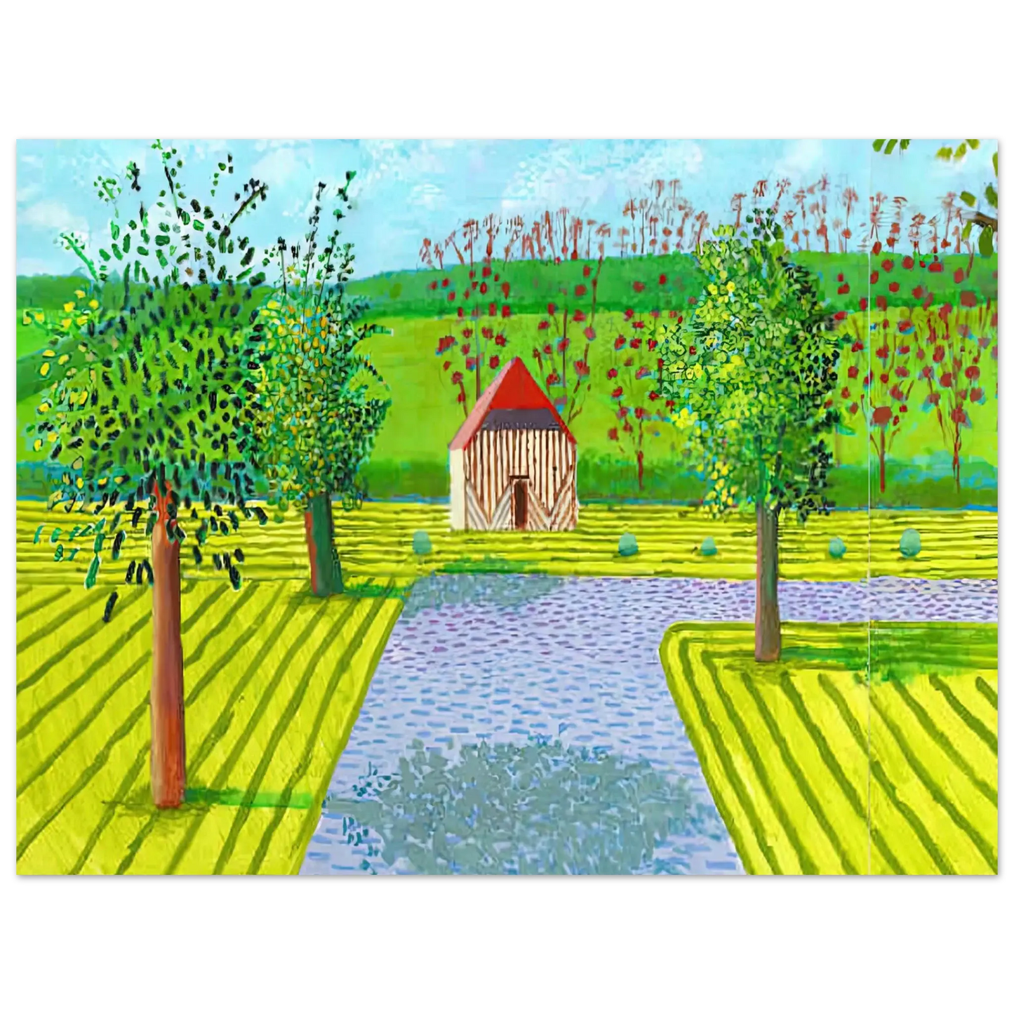 David Hockney - David Hockney Wall art - A1 (59.4 x 84.1  cm) - Fine Art Poster - -