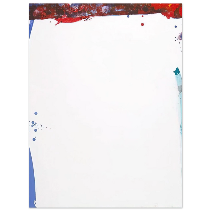 Sam Francis - Chinese Wall  L. L101; SF-87   75x100 cm / 30x40inches Fine Art Poster