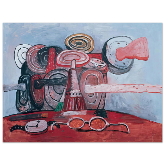 Philip Guston - AS IT GOES  75x100 cm / 30x40inches Fine Art Poster