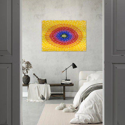 RESSURECTION 1966 - Alma Woodsey Thomas Brushed Aluminum Print - 70x100 cm / 28x40 inches | Alma Woodsey Thomas Aluminum Print | Alma Woodsey Thomas Prints
