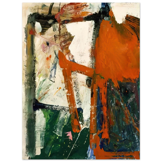 Hassel Smith - Up Mousehole - 1962  75x100 cm / 30x40inches Fine Art Poster