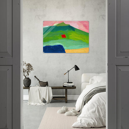 Untitled #17 - 1980 - Etel Adnan Acrylic Print - 70x100 cm / 28x40″ inches