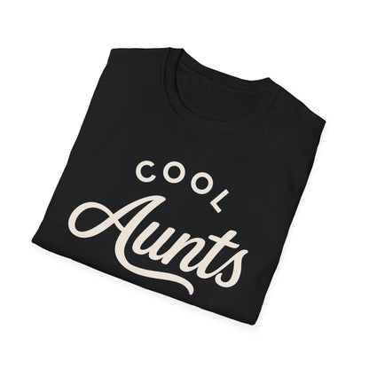 T-shirt du Cool Aunts Club, T-shirt rigolo pour tante, T-shirt graphique "Meilleure tante jamais", T-shirt mignon et impertinent pour la famille