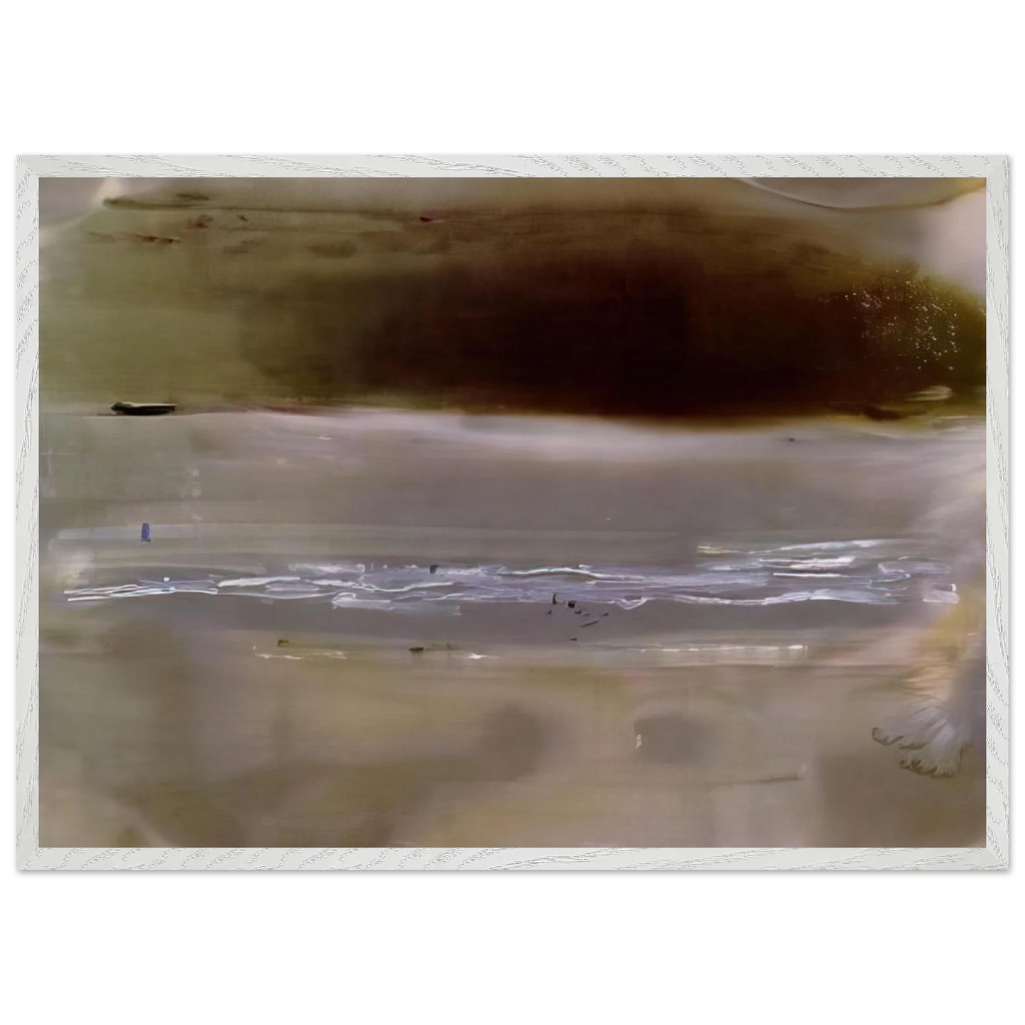 Helen Frankenthaler - Viewpoint II - 1979 Wall art - A2 (42 x 59.4  cm) - Premium Wooden Framed Poster With Fine Art Paper-canvas - Wood frame