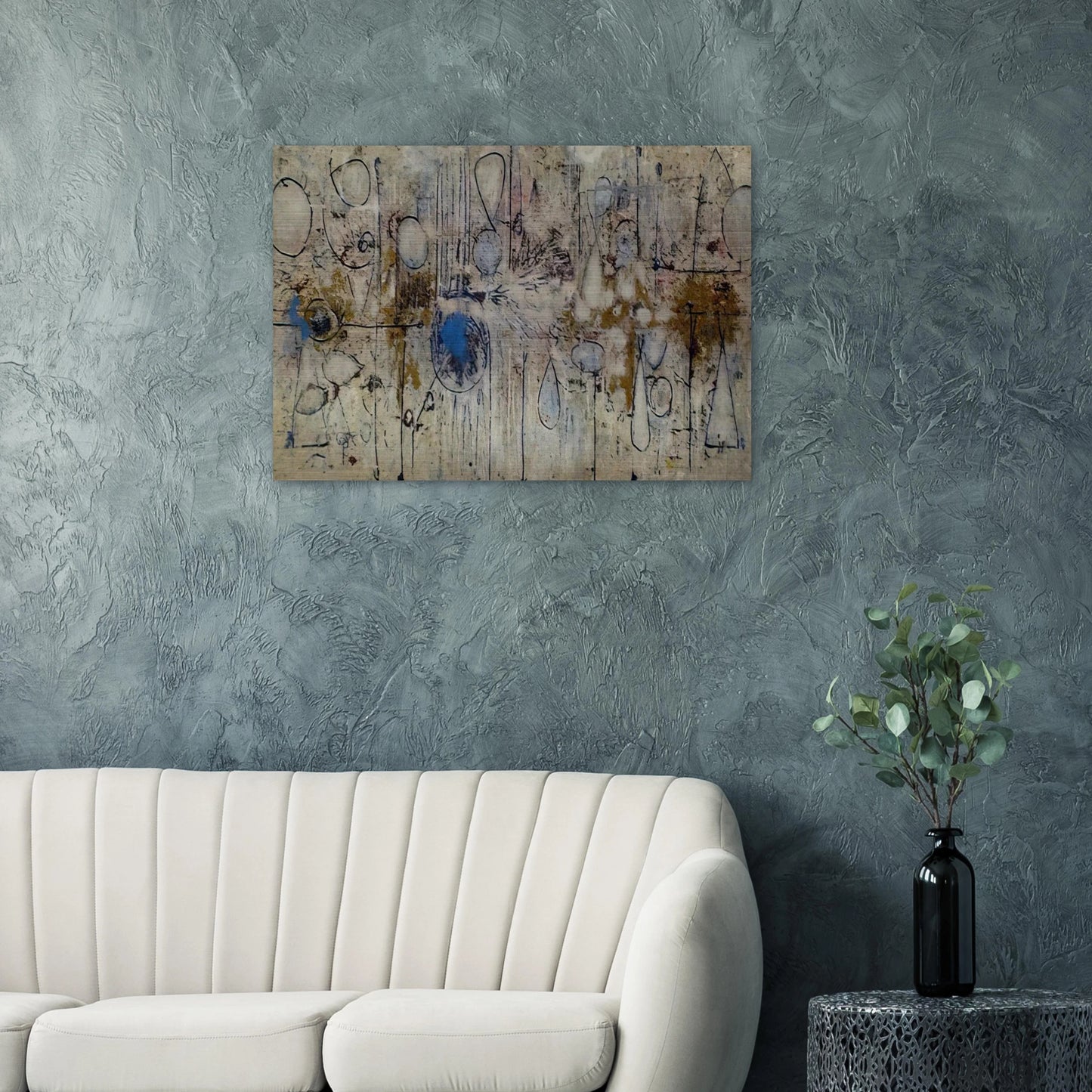 By the Sea - 1957 - Richard Pousette-Dart Brushed Aluminum Print - 70x100 cm / 28x40 inches | Richard Pousette-Dart Aluminum Print | Richard Pousette-Dart Prints