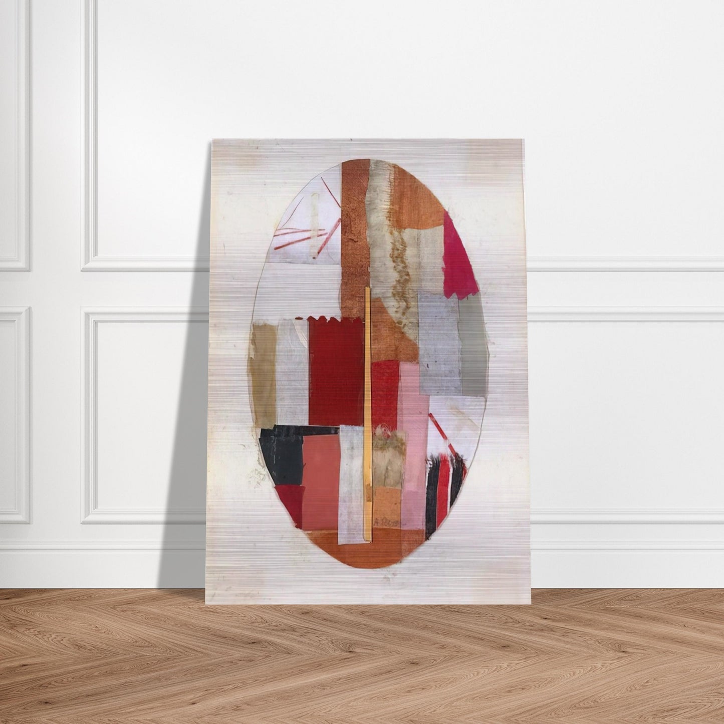 Number 57 - 1950 - Anne Ryan Brushed Aluminum Print - 70x100 cm / 28x40 inches | Anne Ryan Aluminum Print | Anne Ryan Prints