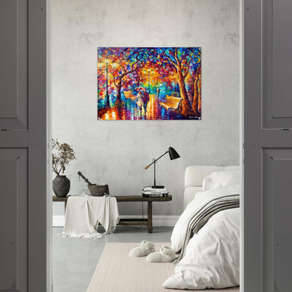 Leonid Afremov - Leonid Afremov Acrylic Print - 70x100 cm / 28x40″ inches