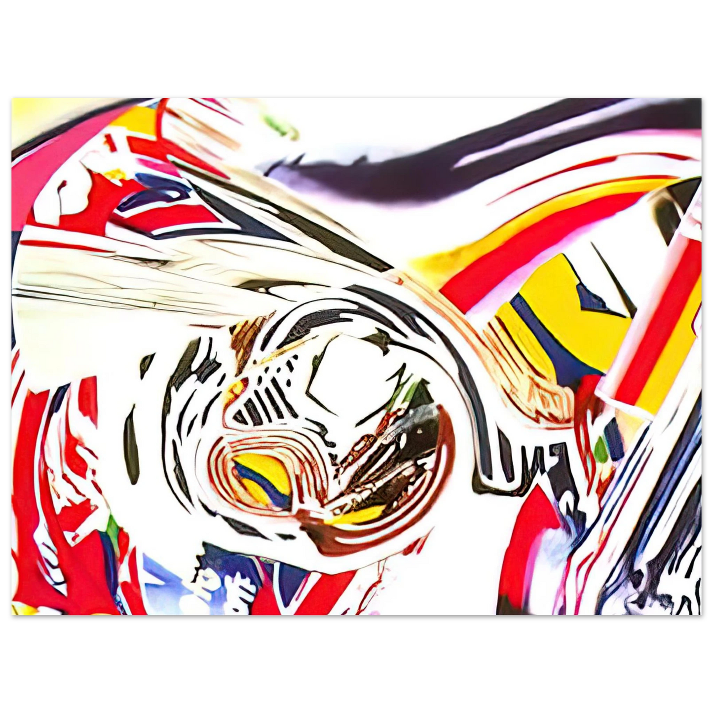 James Rosenquist - After Berlin V  75x100 cm / 30x40inches Fine Art Poster