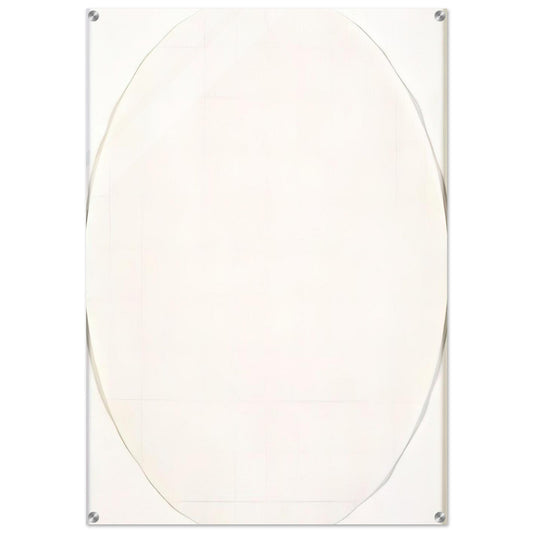 Koh-I-Noor 7H #1 - Robert Ryman Acrylic Print - 70x100 cm / 28x40″ inches