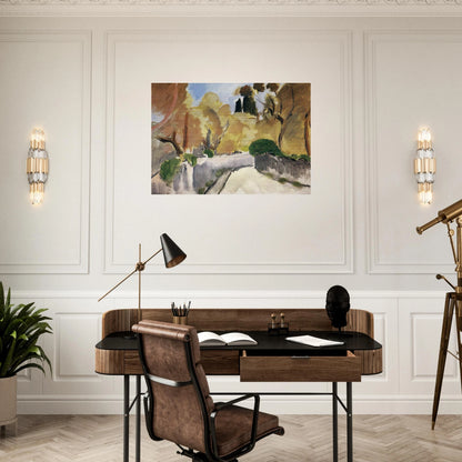 LANDSCAPE 2 - Henri Matisse Brushed Aluminum Print - 70x100 cm / 28x40 inches | Henri Matisse Aluminum Print | Henri Matisse Prints