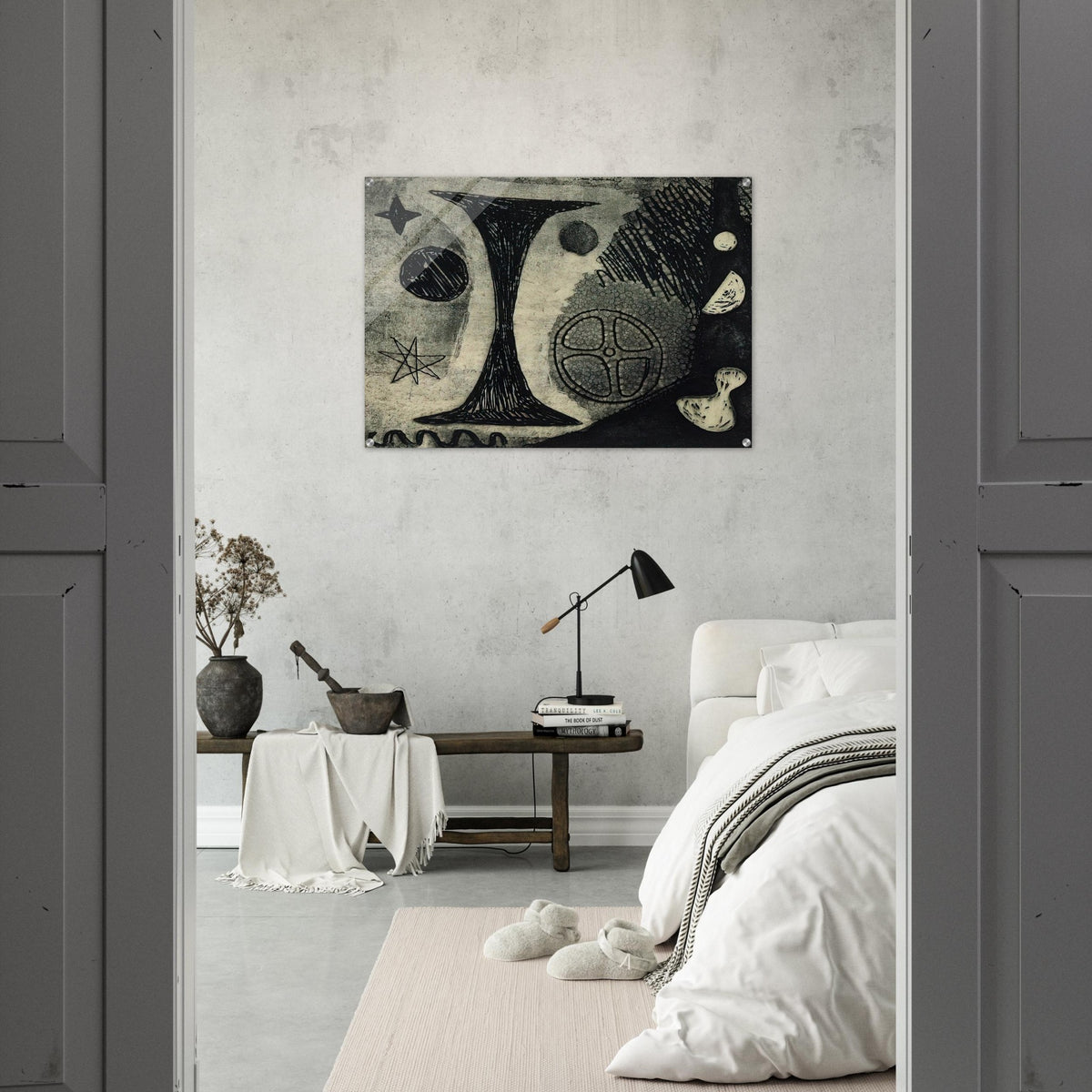THE BIG I 1944 - Alexander Calder Acrylic Print - 70x100 cm / 28x40″ inches | Alexander Calder Wall Art | Alexander Calder Prints