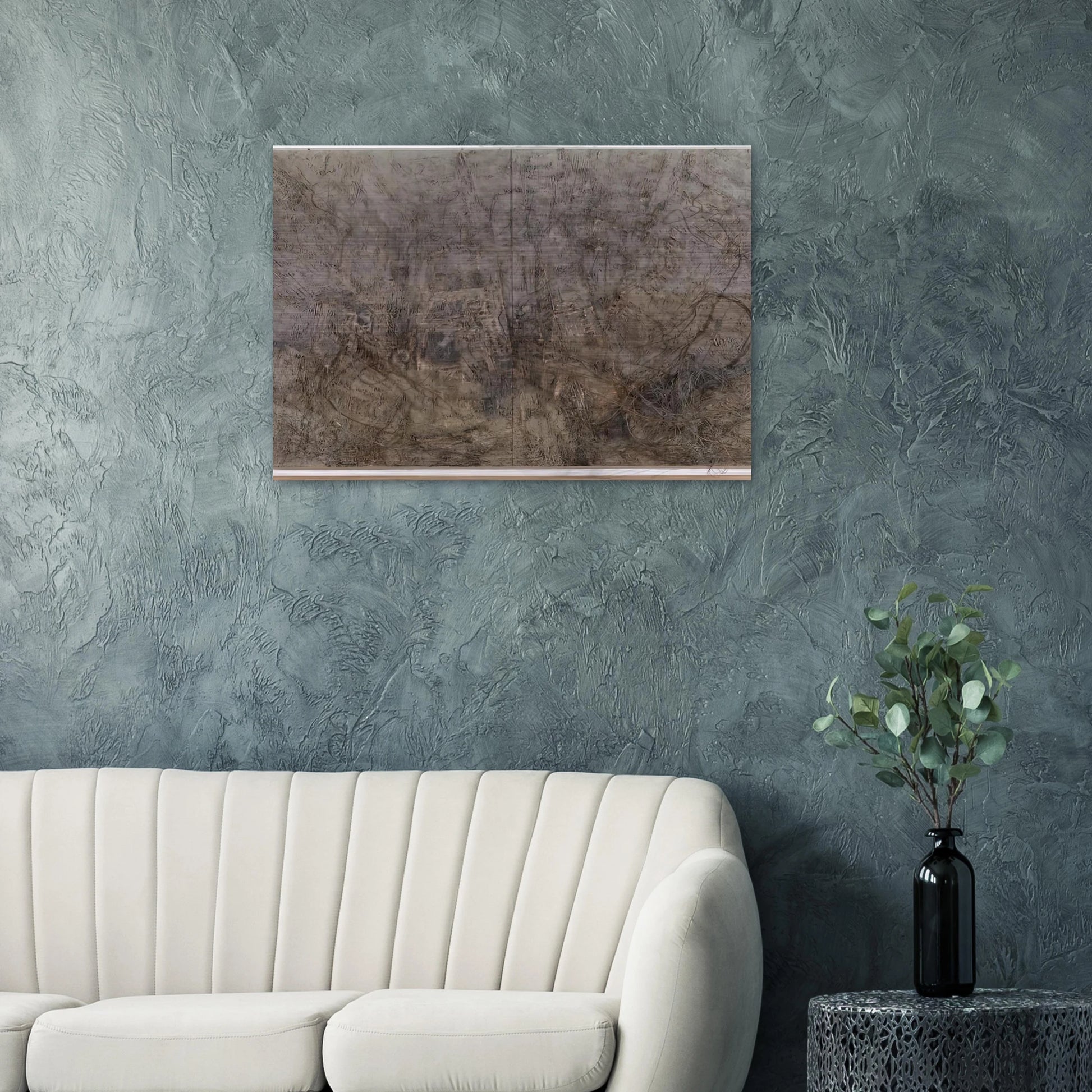 LILITH 1989 - Anselm Kiefer Brushed Aluminum Print - 70x100 cm / 28x40 inches | Anselm Kiefer Aluminum Print | Anselm Kiefer Prints