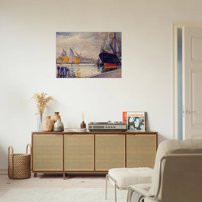 Canal de la Guidecca, Venice - Henri-Edmond Cross Brushed Aluminum Print - 70x100 cm / 28x40 inches | Henri-Edmond Cross Aluminum Print | Henri-Edmond Cross Prints