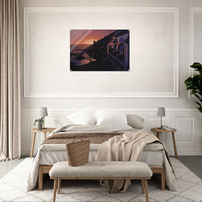 Syd Mead - Syd Mead Acrylic Print - 70x100 cm / 28x40″ inches | Syd Mead Wall Art | Syd Mead Prints