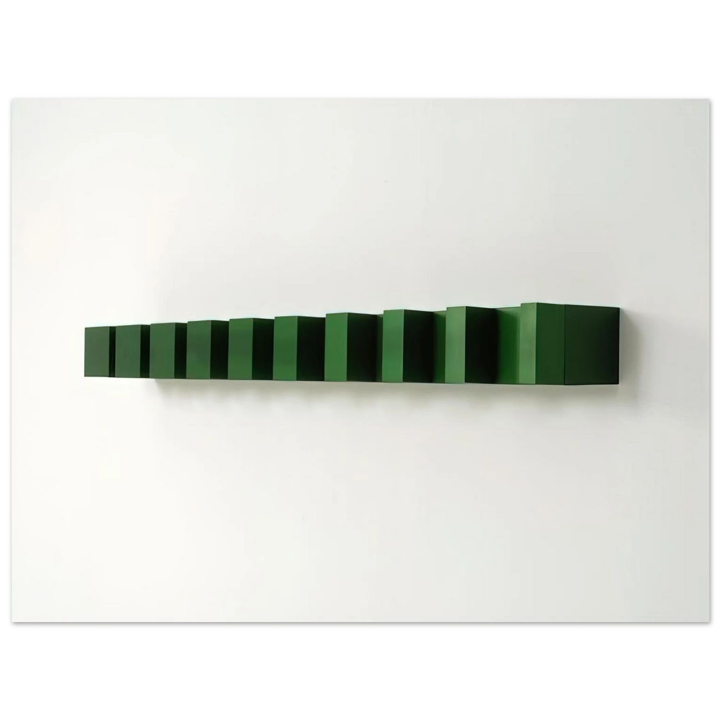 Donald Judd - Untitled Bernstein 74-8 - 1974  75x100 cm / 30x40inches Fine Art Poster