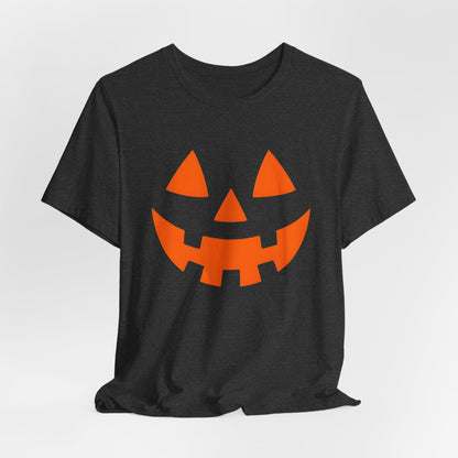 T-Shirt Vintage Visage de Citrouille Jack o'Lantern