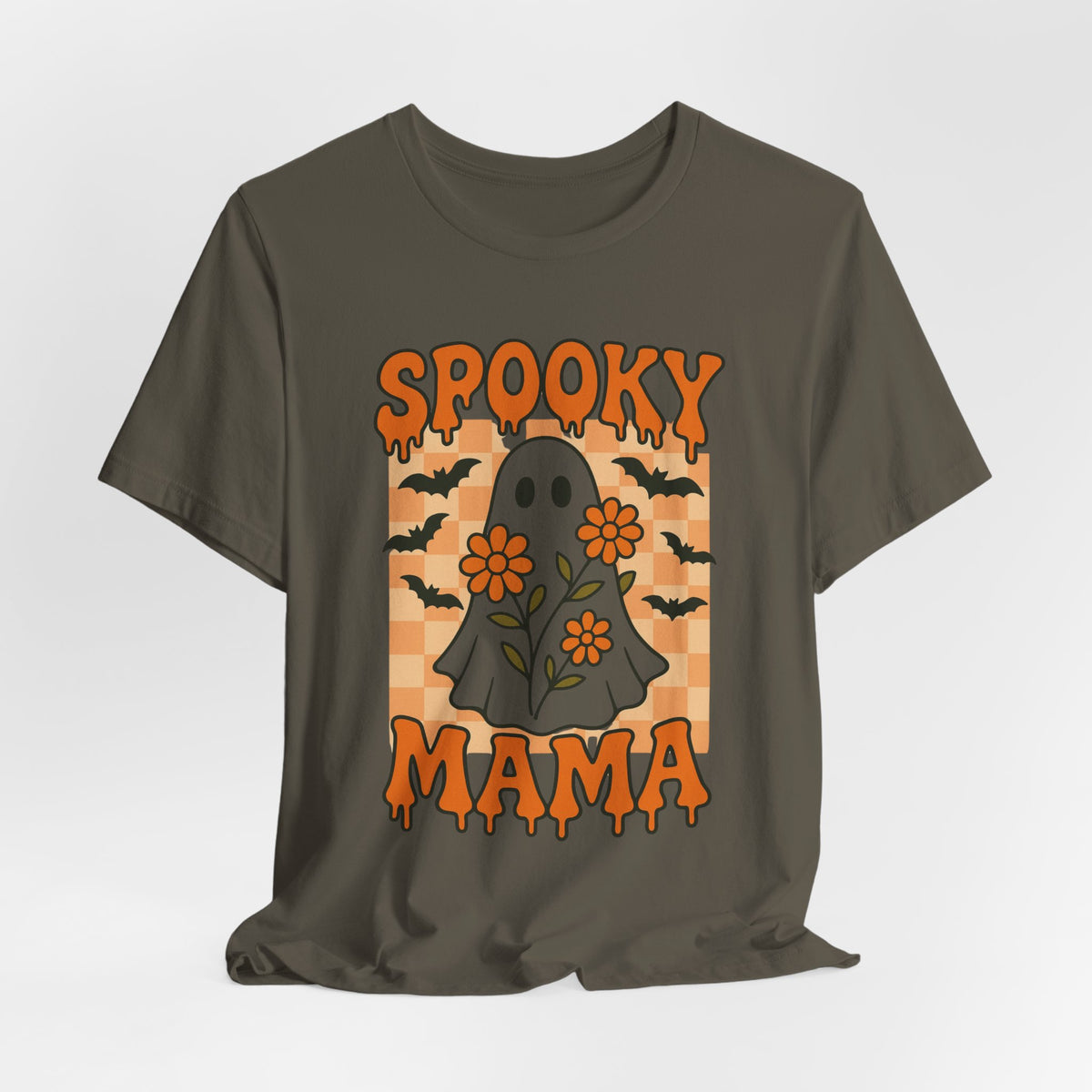 Maman Mystérieuse Groovy Vintage Fantôme Halloween Maman Mère