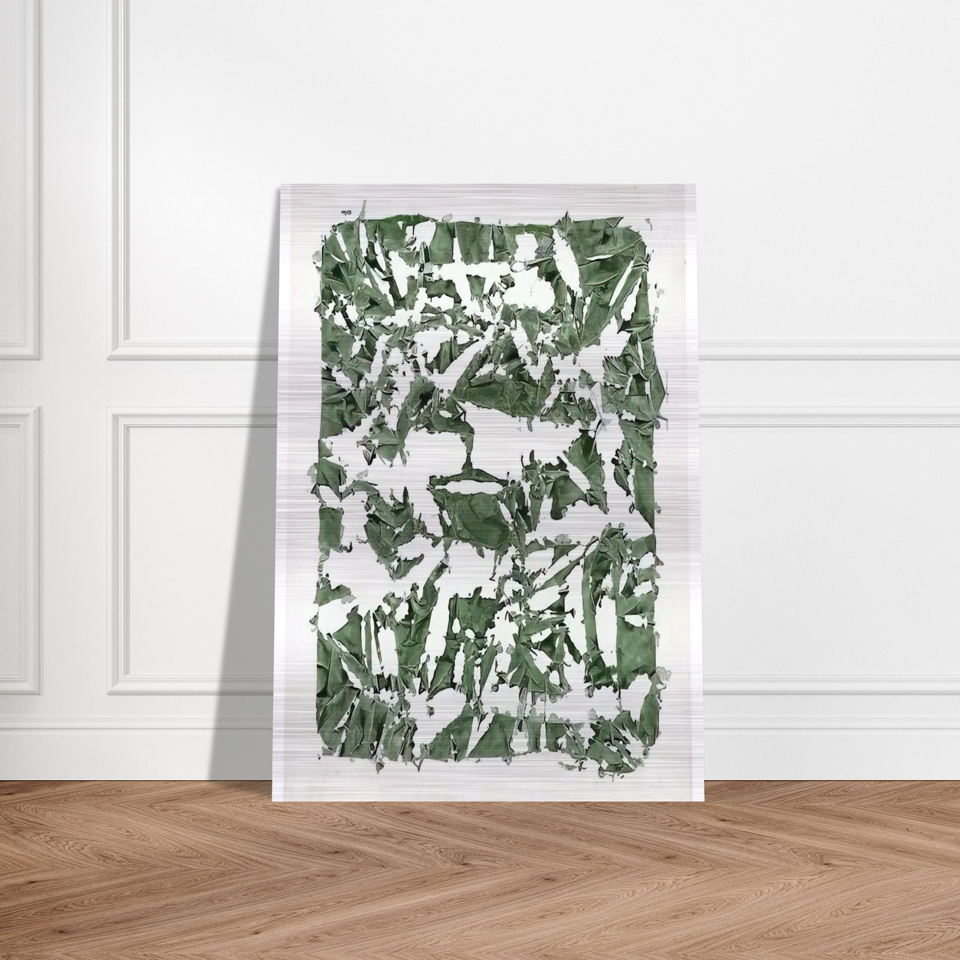 Tabula - 1980 - Simon Hantai Brushed Aluminum Print - 70x100 cm / 28x40 inches | Simon Hantai Aluminum Print | Simon Hantai Prints