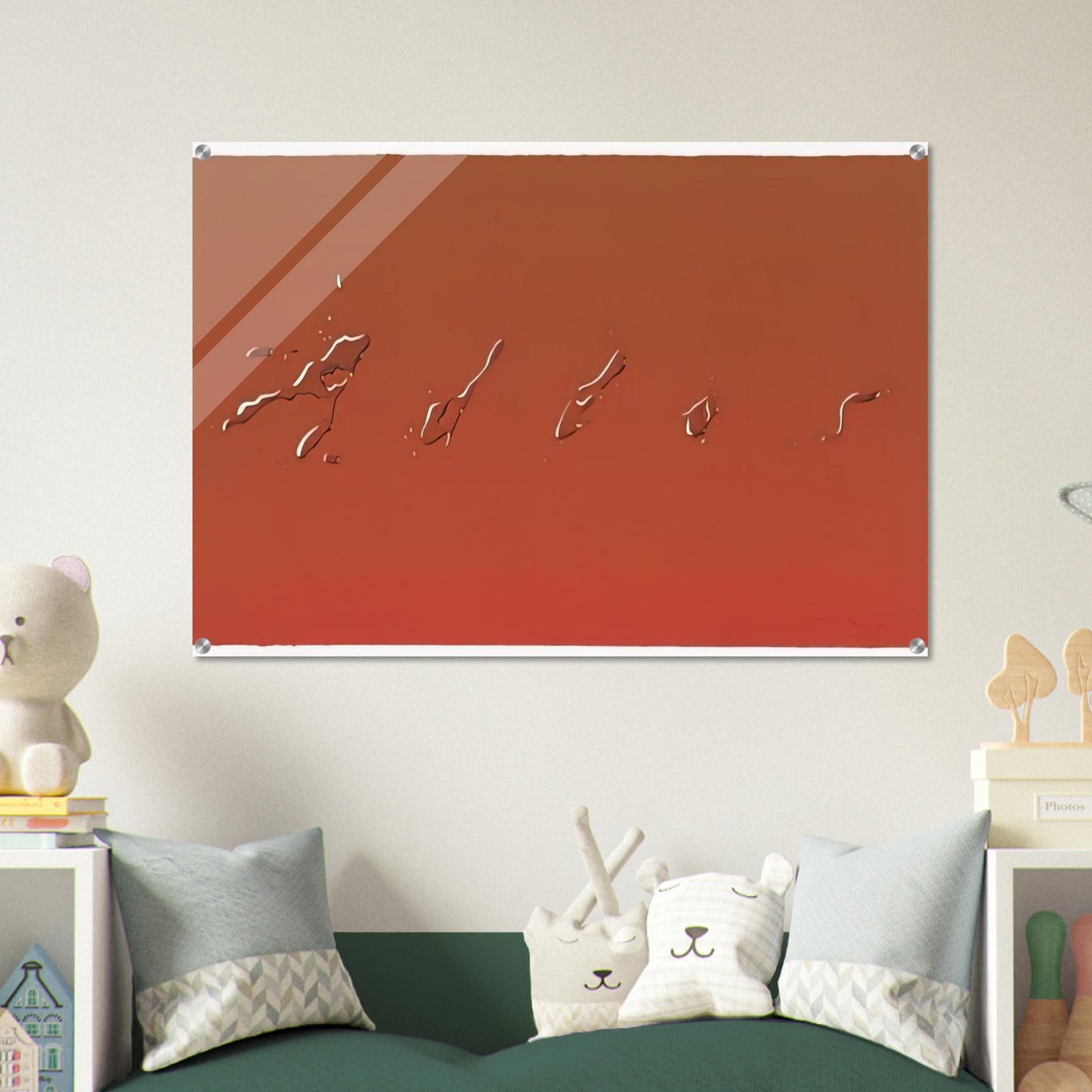 ADIOS 1969 - Edward Ruscha Acrylic Print - 70x100 cm / 28x40″ inches