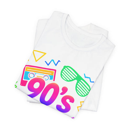 Musique old school des années 90 - ambiance arcade Classique années 90 Rétro Vintage. Années 1990 Les années 90 J'adore les années 90 T-Shirt