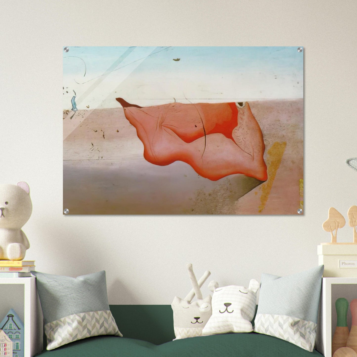 COMPOSITION - Salvador Dali Acrylic Print - 70x100 cm / 28x40″ inches