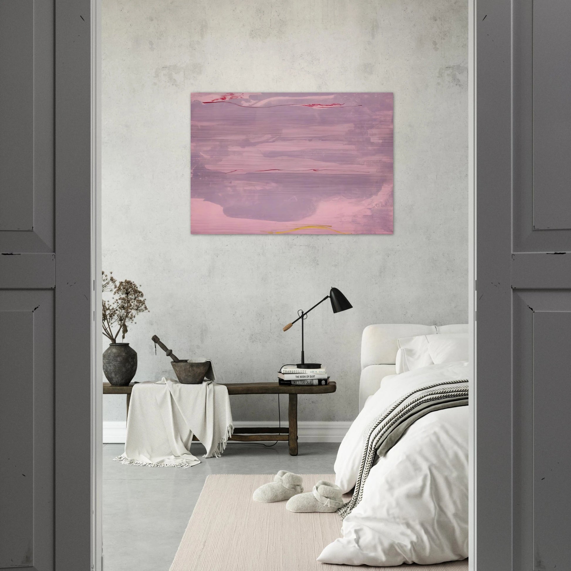 Dream Walk - 1977 - Helen Frankenthaler Brushed Aluminum Print - 70x100 cm / 28x40 inches | Helen Frankenthaler Aluminum Print | Helen Frankenthaler Prints