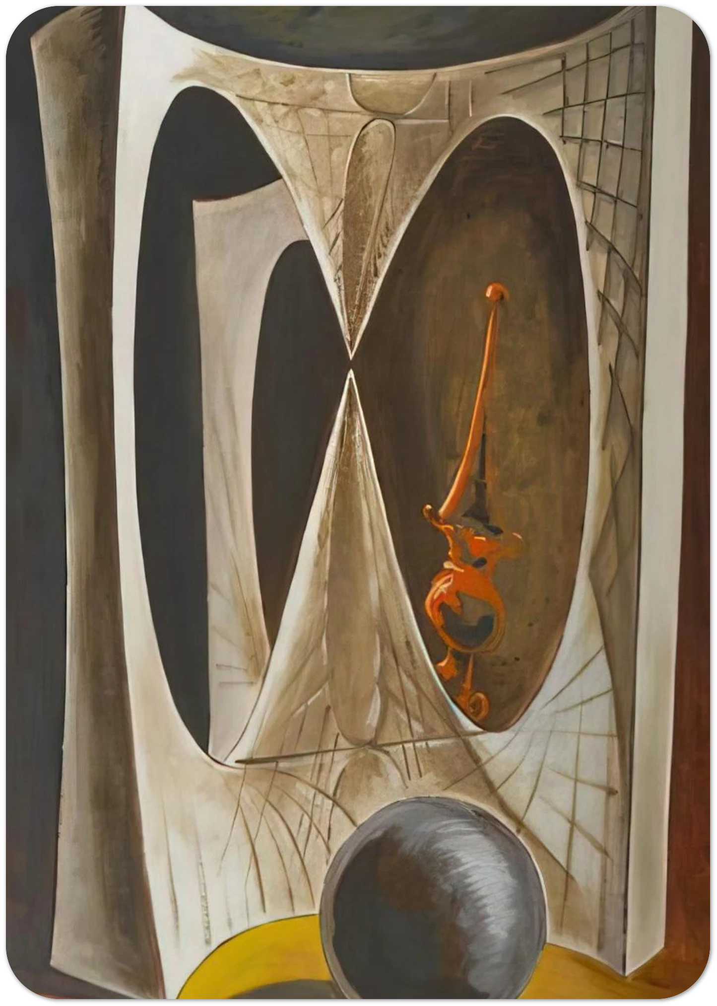 DIDEROT S HARPSICHORD OR THE MERCHANT OF VENICE By Man Ray Pack of 10 Post Cards | Man Ray Post Cards | A6 (10.5 x 14.8 cm) - 4.1 x 5.8 inches