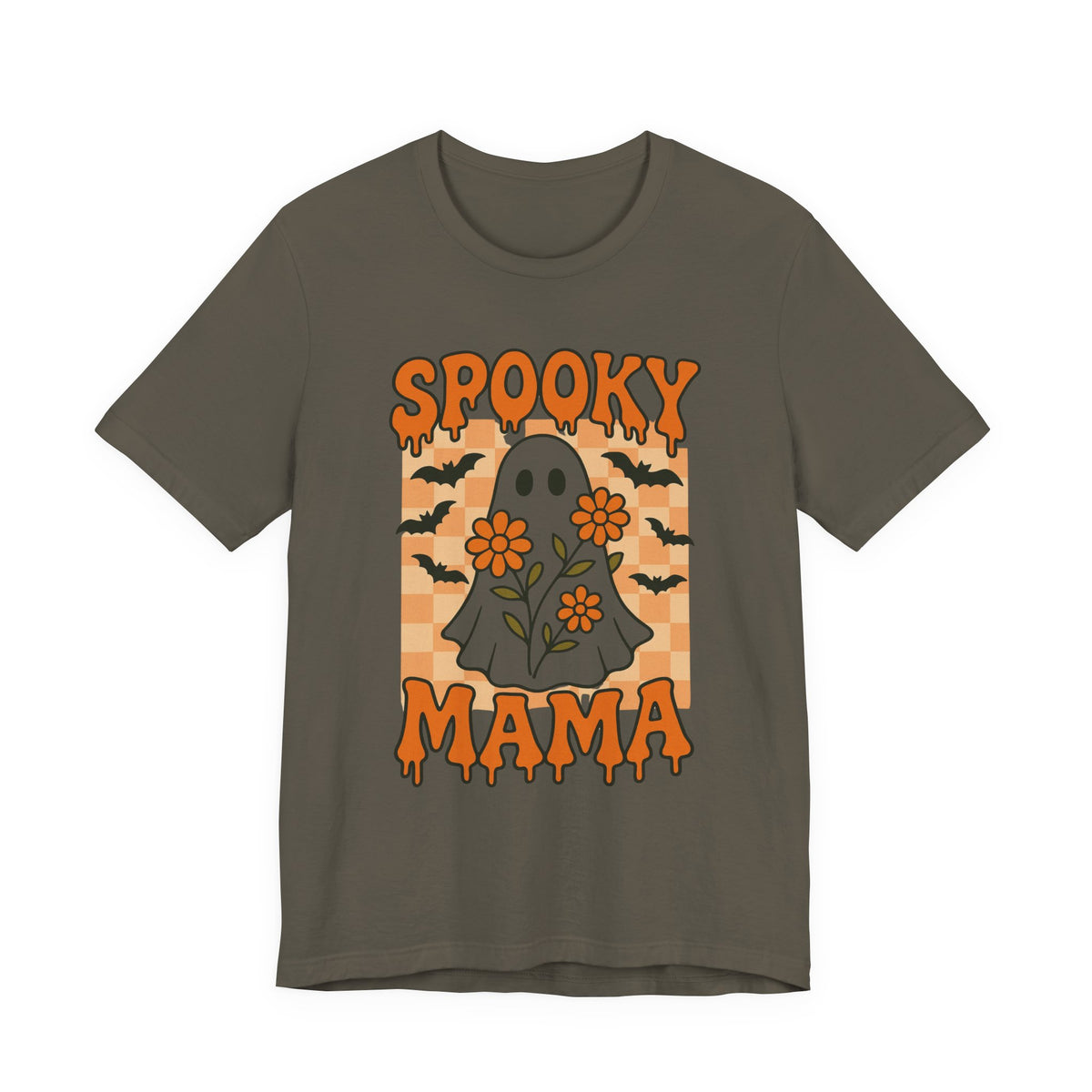 Maman Mystérieuse Groovy Vintage Fantôme Halloween Maman Mère