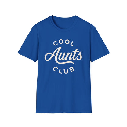 T-shirt du Cool Aunts Club, T-shirt rigolo pour tante, T-shirt graphique "Meilleure tante jamais", T-shirt mignon et impertinent pour la famille
