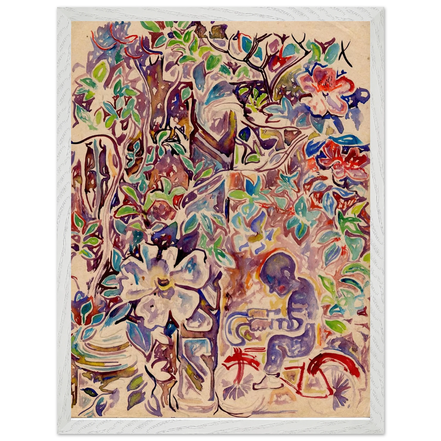 Walter Inglis Anderson - Walter Anderson Wall art - 20x25 cm / 8x10 inches - Fine Art Poster-canvas - -