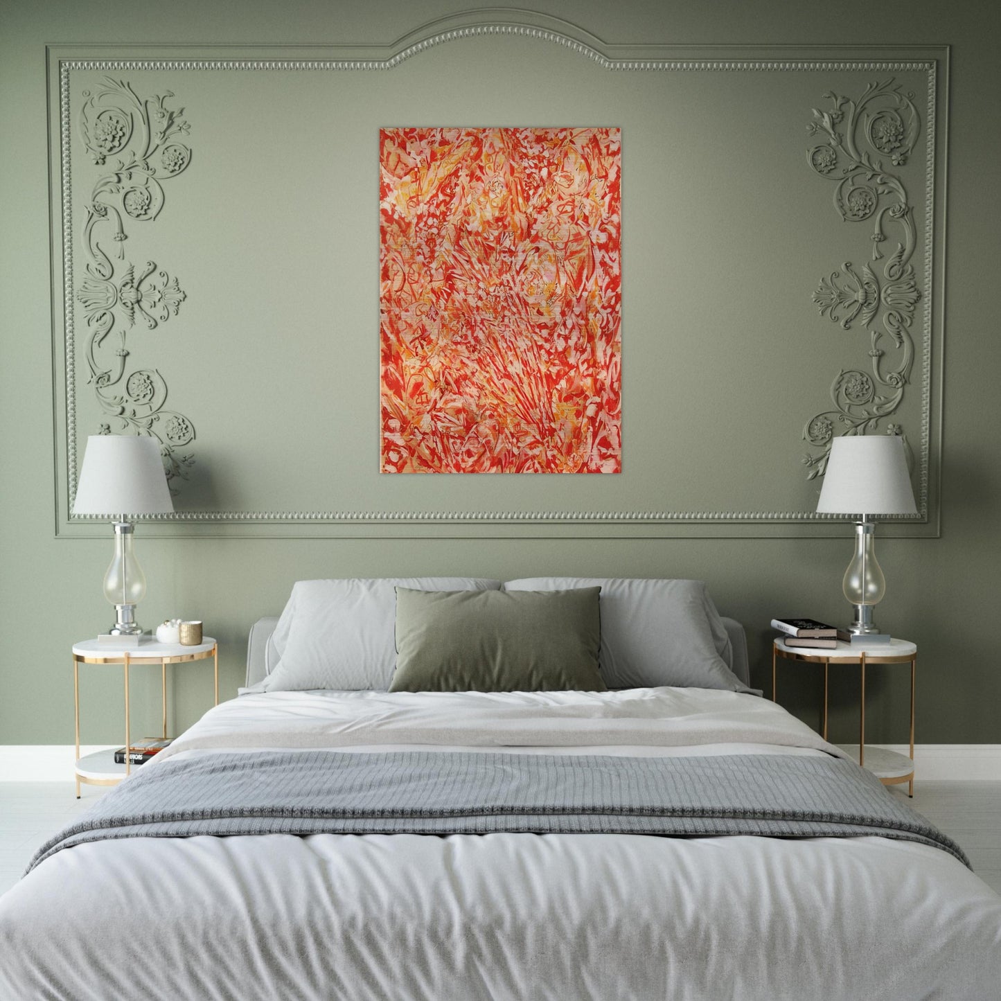 Summer Play - Lee Krasner Brushed Aluminum Print - 70x100 cm / 28x40 inches | Lee Krasner Aluminum Print | Lee Krasner Prints