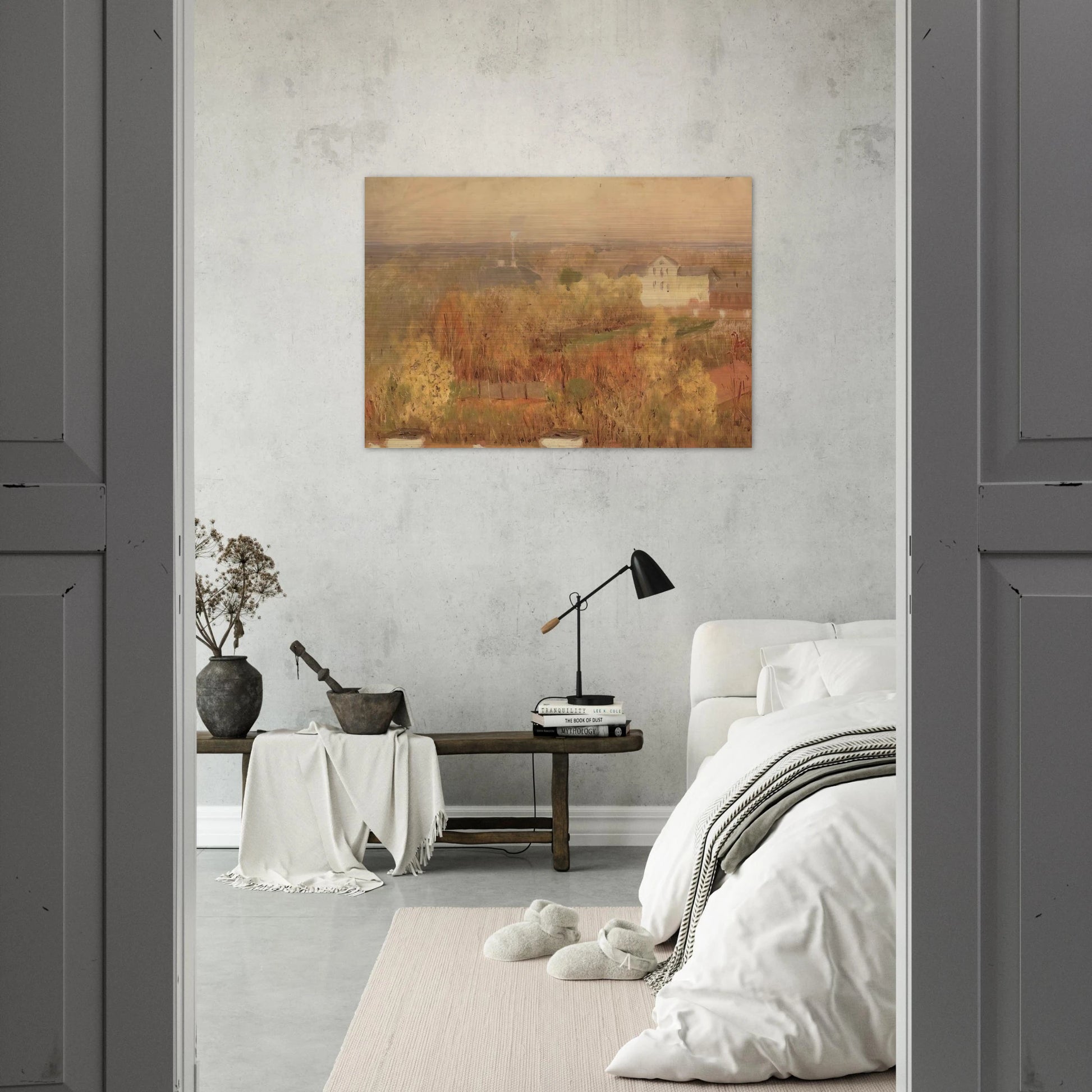 The Crimea. The Southern Shore - Arkhyp Kuindzhi Brushed Aluminum Print - 70x100 cm / 28x40 inches | Arkhyp Kuindzhi Aluminum Print | Arkhyp Kuindzhi Prints