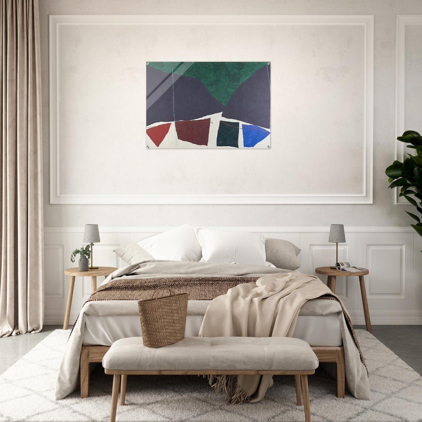 Untitled - 1982 - Ray Parker Acrylic Print - 70x100 cm / 28x40″ inches