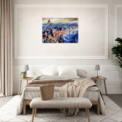 Built for the Future - Konrad Zuse Acrylic Print - 70x100 cm / 28x40″ inches | Konrad Zuse Wall Art | Konrad Zuse Prints