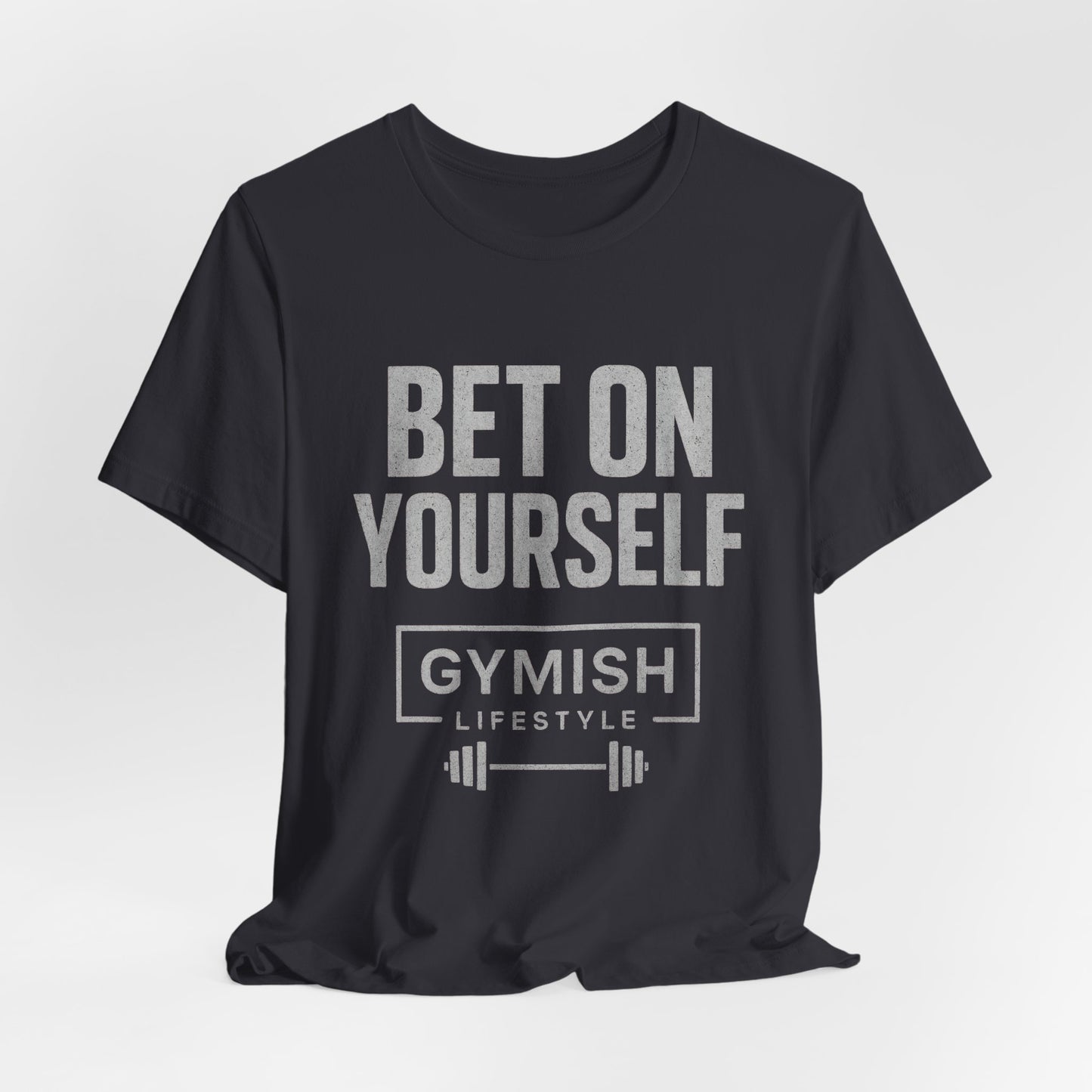 Fitness Tee Motivation - Gymish Mode de Vie Misez sur Vous T-shirts de Sport pour Hommes