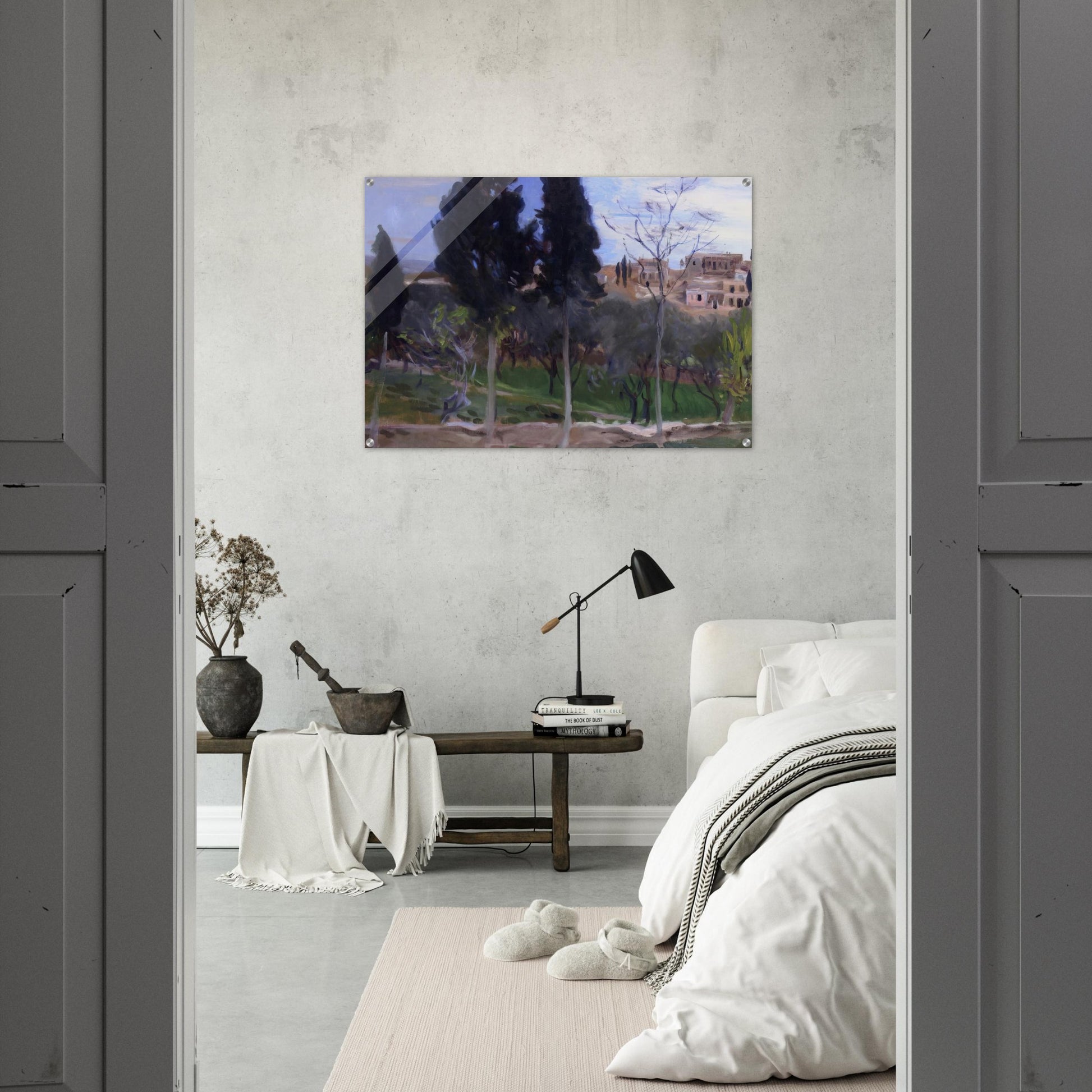 Mediterranean Landscape - John Singer Sargent Acrylic Print - 70x100 cm / 28x40″ inches