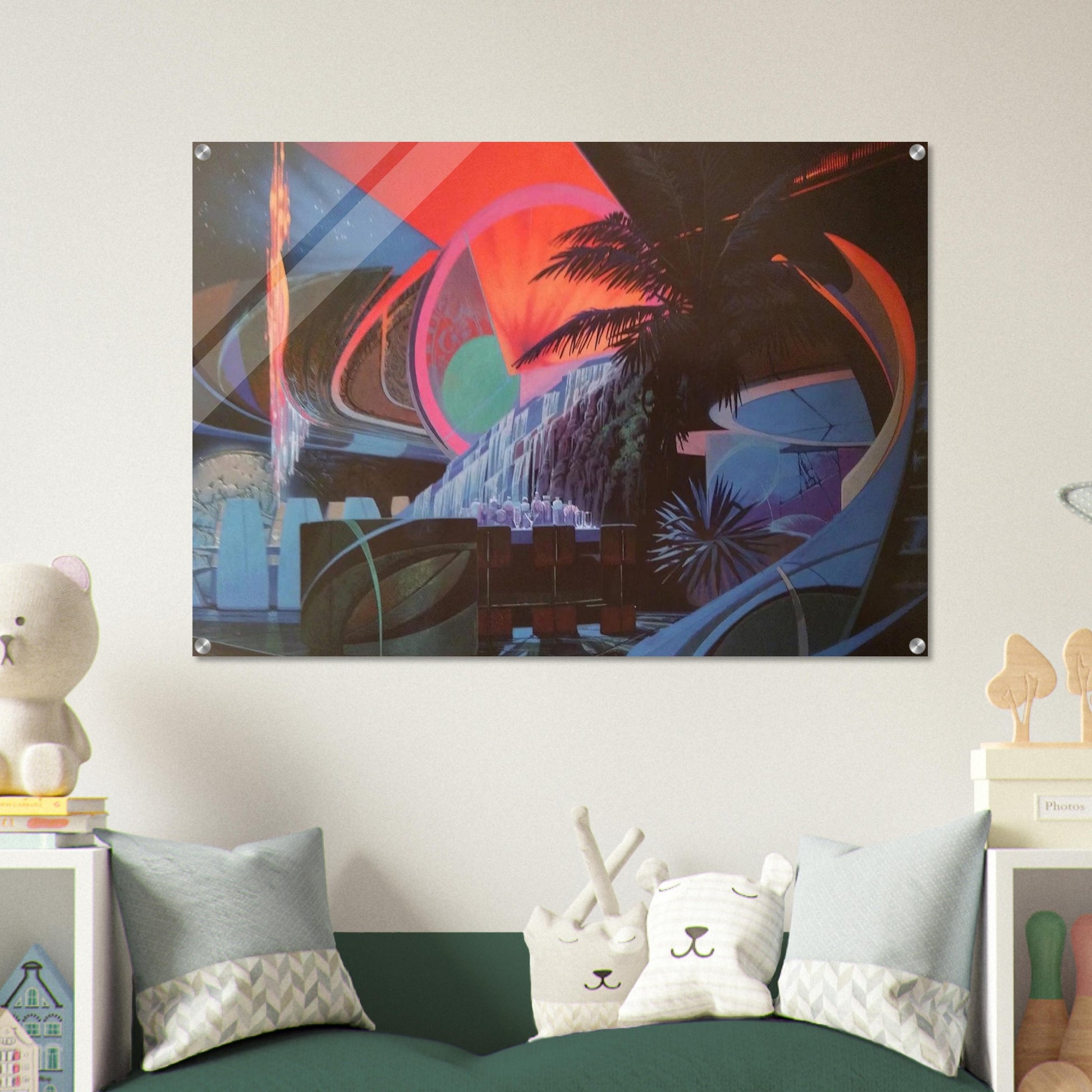 Syd Mead - Syd Mead Acrylic Print - 70x100 cm / 28x40″ inches
