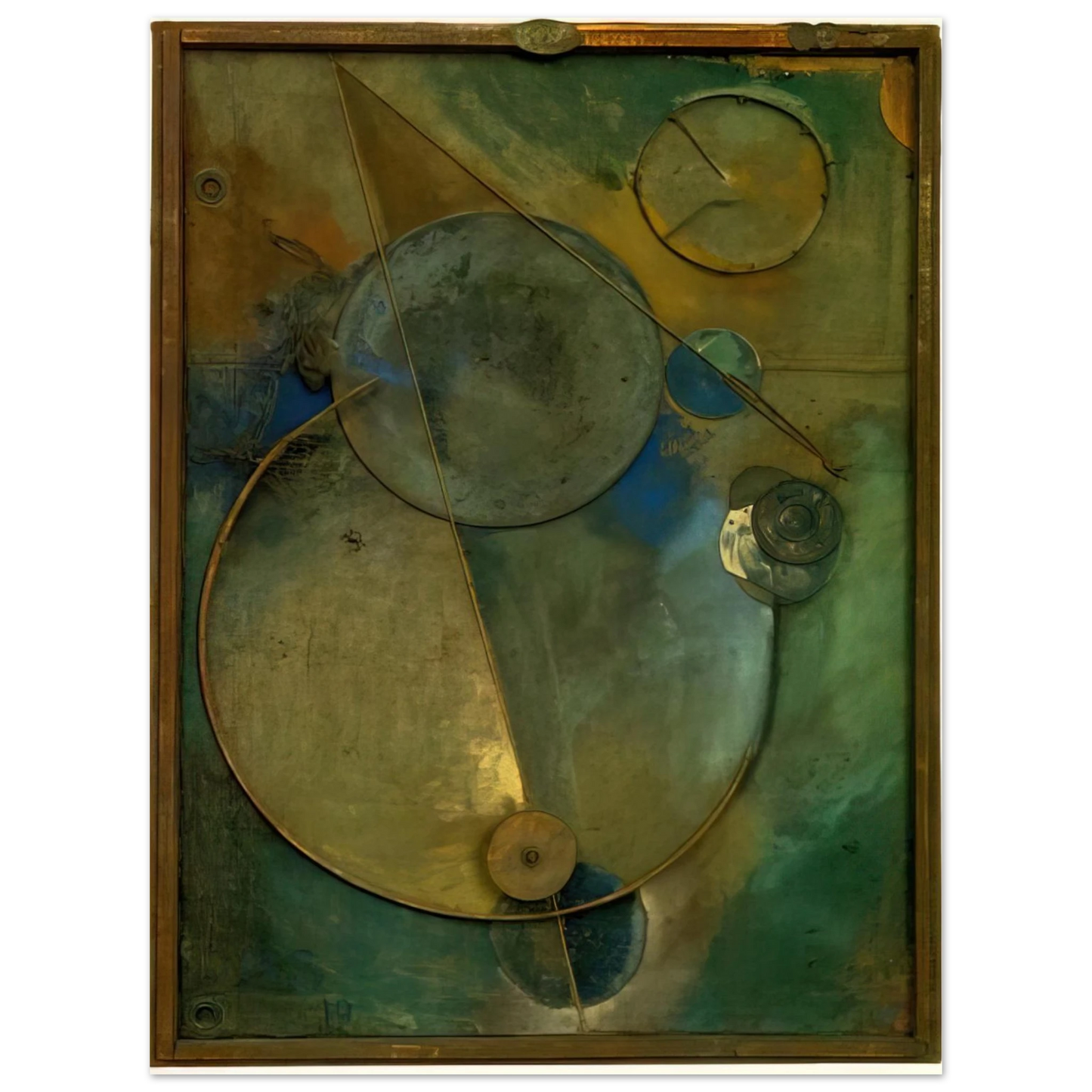 Kurt Schwitters - REVOLVING 1919  75x100 cm / 30x40inches Fine Art Poster