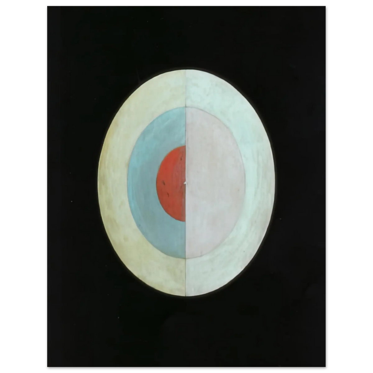 Hilma af Klint - THE SWAN NO 16 1915 Wall art - 15x20 cm / 6x8 Inches - Fine Art Poster - -