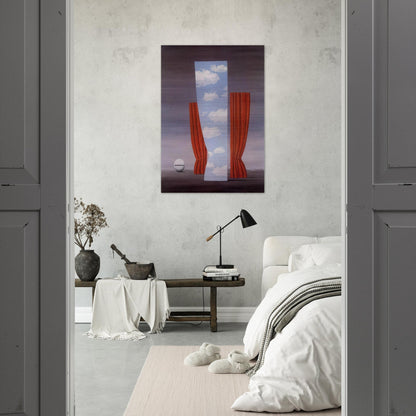 GIOCONDA 1964 - Rene Magritte Brushed Aluminum Print - 70x100 cm / 28x40 inches | Rene Magritte Aluminum Print | Rene Magritte Prints