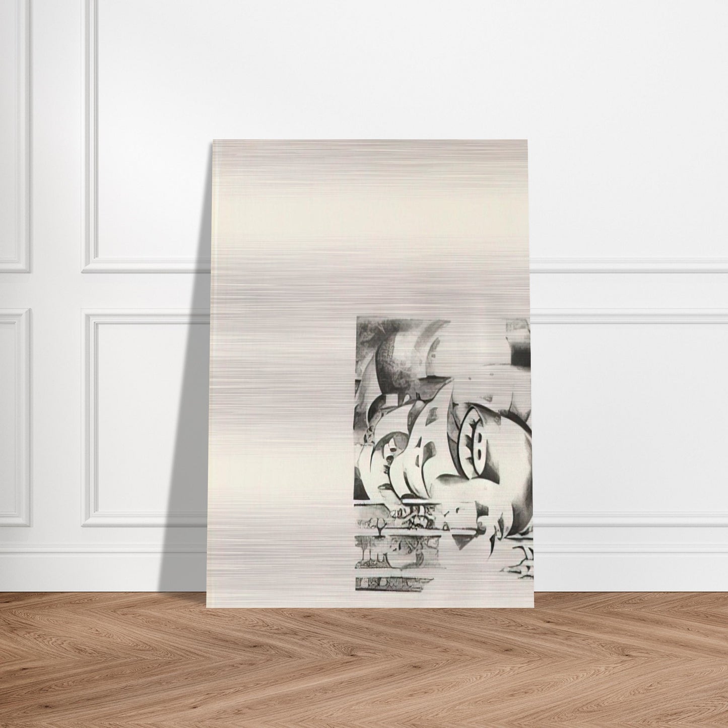 ELEVENTH STONE 1970 - Lee Bontecou Brushed Aluminum Print - 70x100 cm / 28x40 inches | Lee Bontecou Aluminum Print | Lee Bontecou Prints