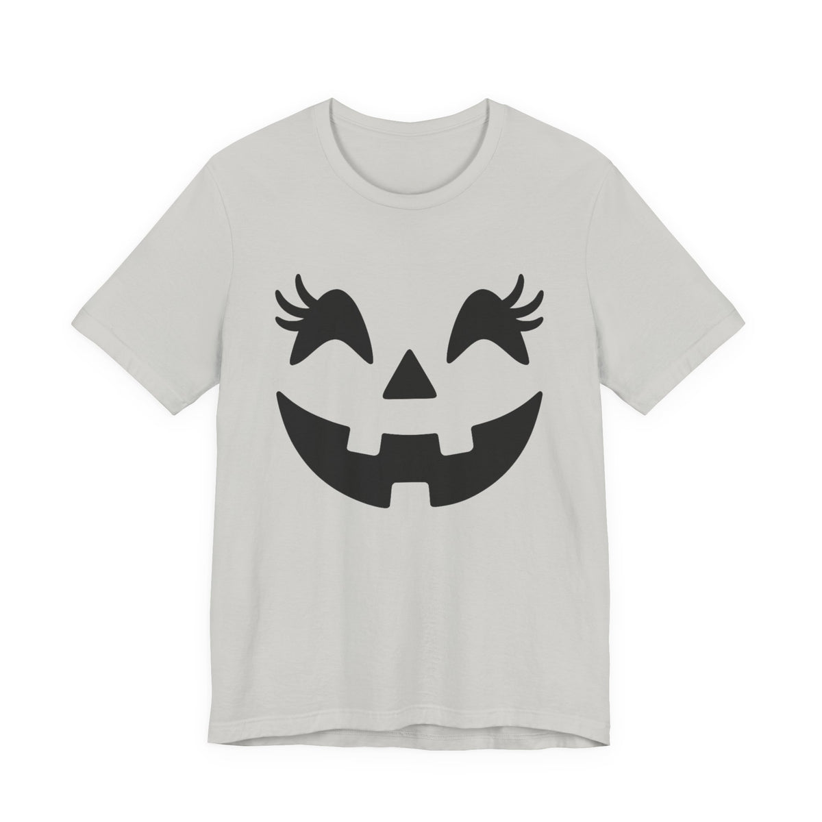 Masque de citrouille Jack O'Lantern Cils Halloween Femmes Filles T-Shirt