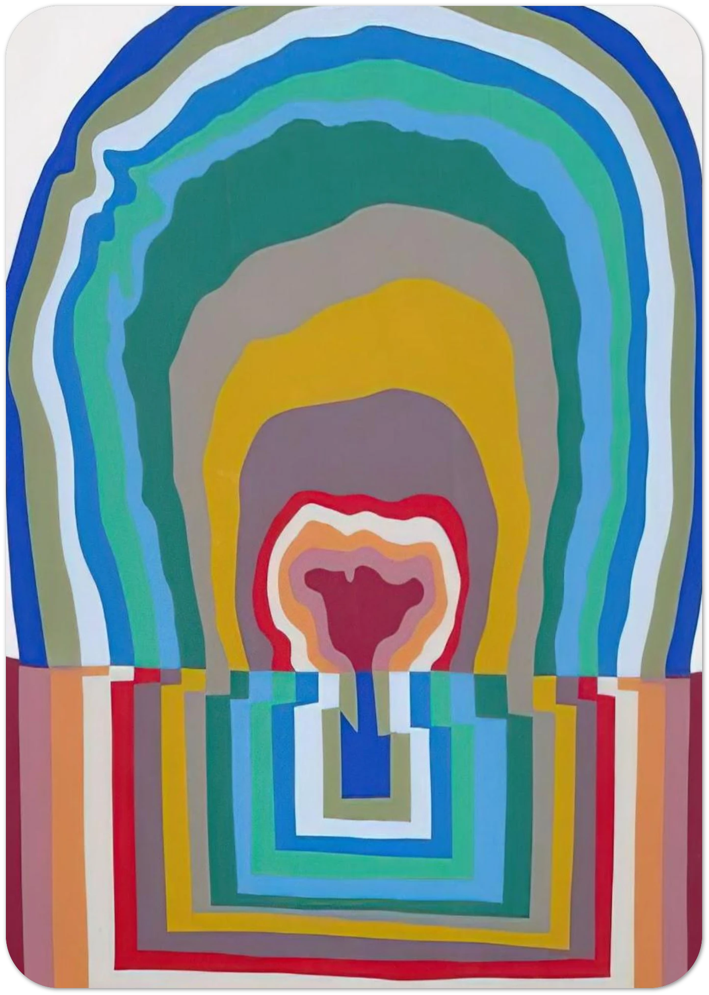 Doppelform - 1971 By Dieter Roth Pack of 10 Post Cards | Dieter Roth Post Cards | A6 (10.5 x 14.8 cm) - 4.1 x 5.8 inches