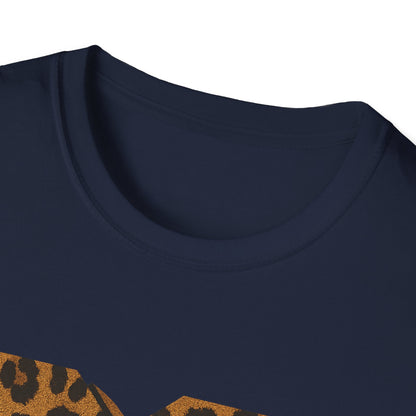 T-shirt graphique rétro MTV imprimé léopard vintage Télé musique Années 80 90 Tee-shirt de groupe unisexe Chemise rock imprimé animal