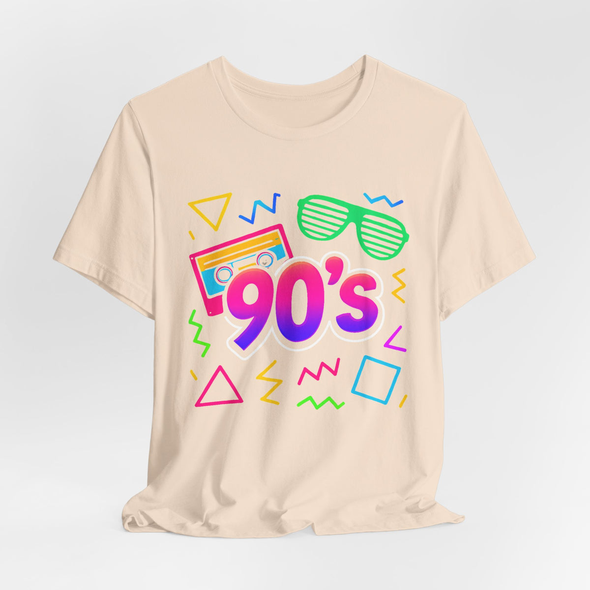 Musique old school des années 90 - ambiance arcade Classique années 90 Rétro Vintage. Années 1990 Les années 90 J'adore les années 90 T-Shirt