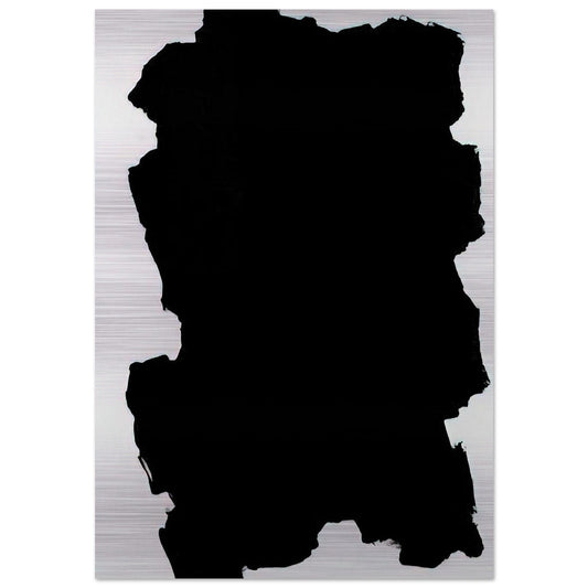 Untitled Irregular Form - Sol LeWitt Brushed Aluminum Print - 70x100 cm / 28x40 inches | Sol LeWitt Aluminum Print | Sol LeWitt Prints