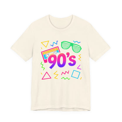 Musique old school des années 90 - ambiance arcade Classique années 90 Rétro Vintage. Années 1990 Les années 90 J'adore les années 90 T-Shirt